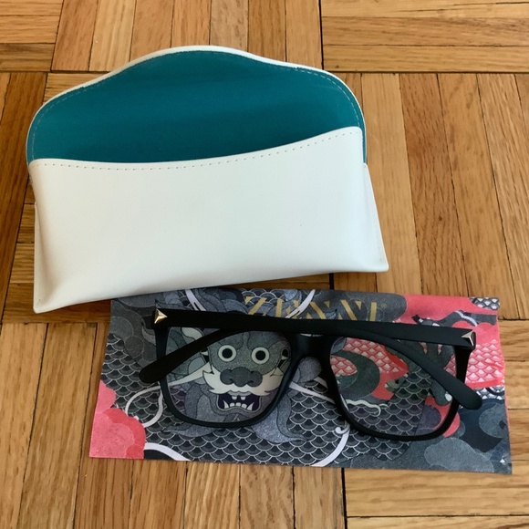 Zenni Lightweight Square Oversized Blue Light EyeQLenz Bluelight Glasses NWT - Picture 6 of 8